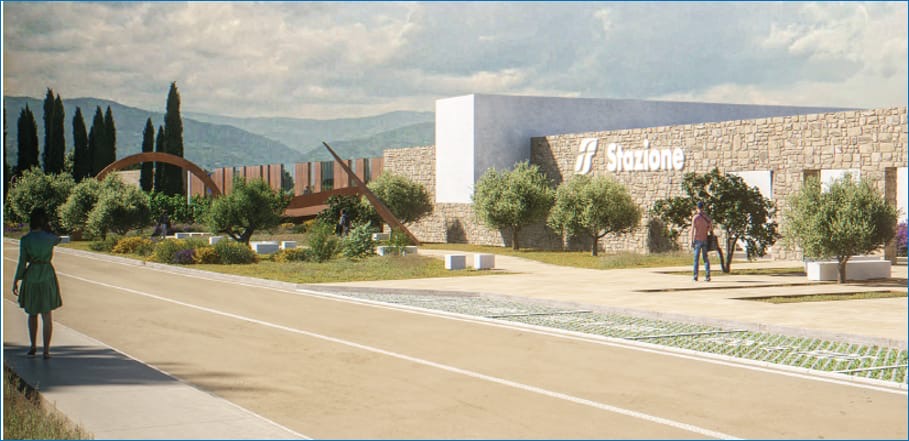 Rendering Stazione Montalto Uffugo, Calabria