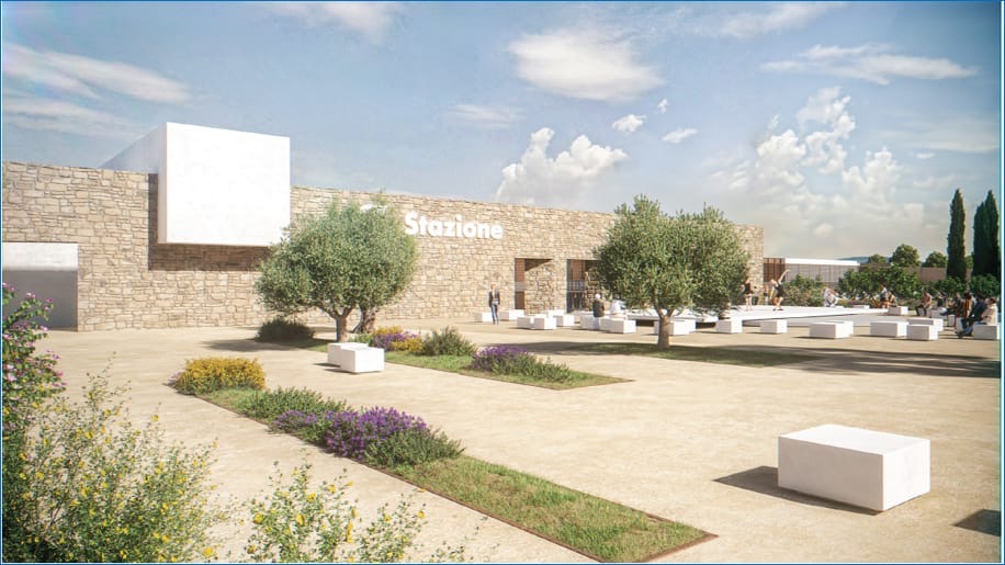 Rendering Stazione Montalto Uffugo, Calabria