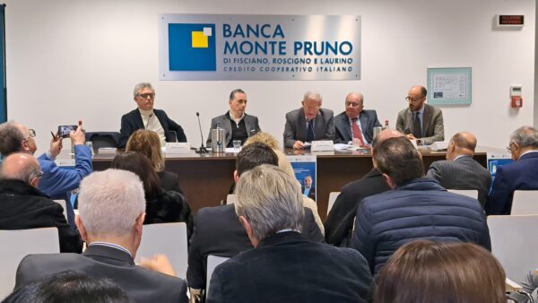 Banca Monte Pruno presentazione libro Antonio Polito con Raffaele Marmo